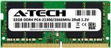 A-Tech 32GB DDR4-2666 (PC4-21300) SODIMM 2Rx8 (AT32G1D4S2666ND8N12V) 351 фото