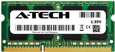A-Tech 8GB DDR3L-1333 (PC3L-10600) SODIMM 2Rх8 (AT8G1D3S1333ND8N135V) 381 фото
